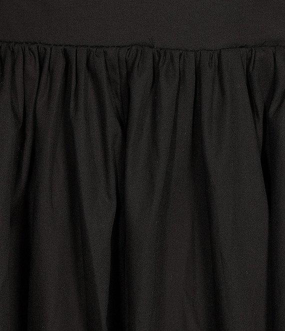 Sugarlips Poplin Strapless Neck Sleeveless Bubble Hem Midi Dress Product Image