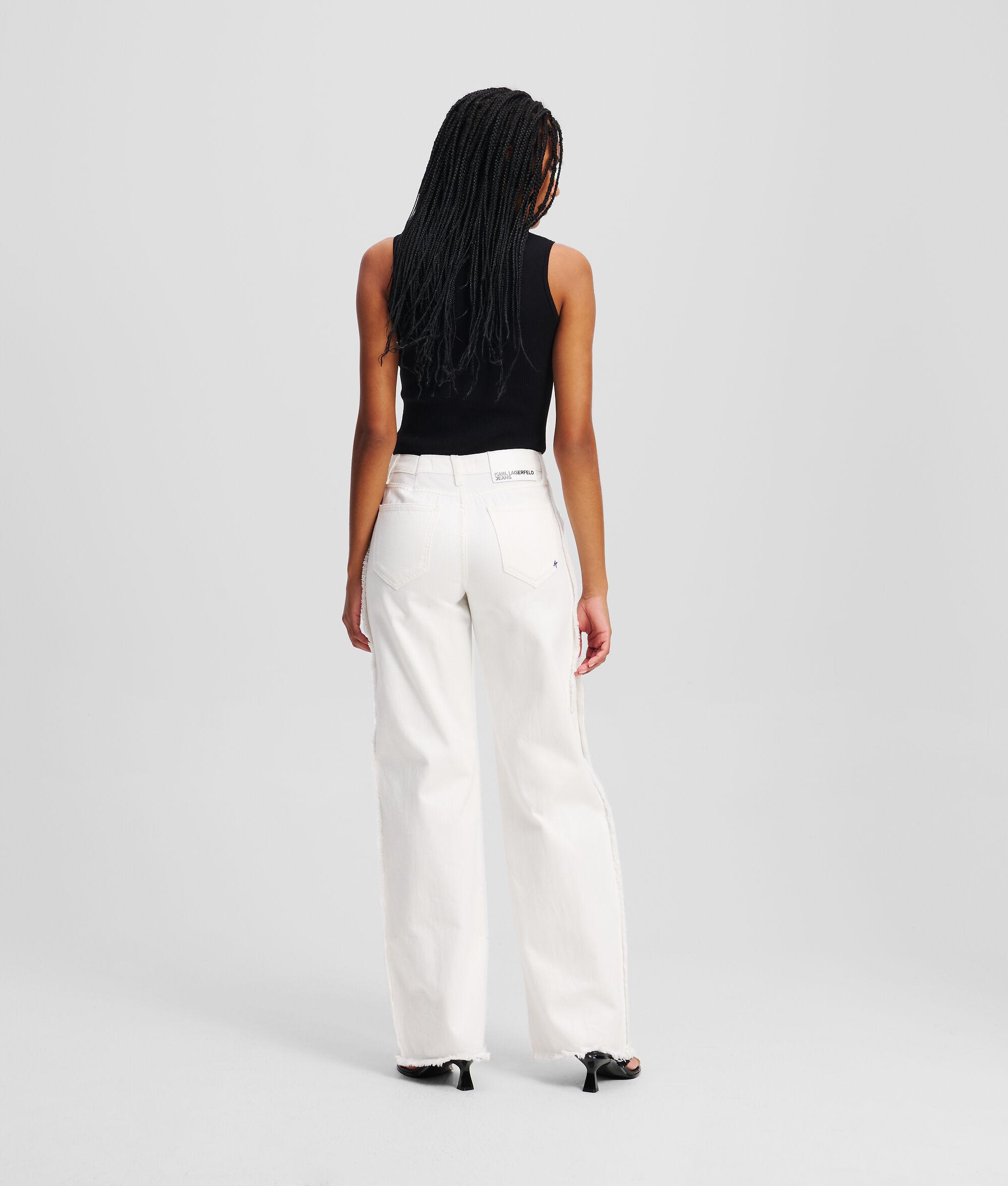 RAISED SEAM RELAXED JEANS  Product Image