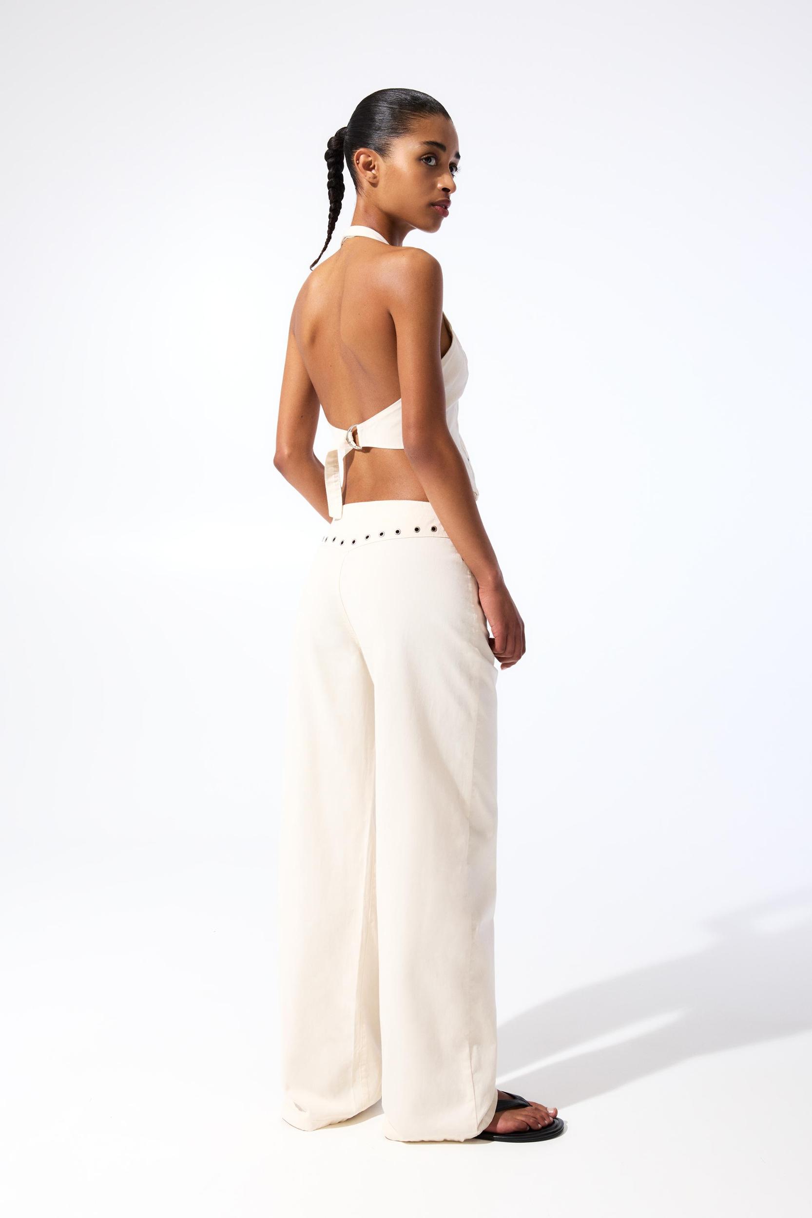 Studded drawstring pants Product Image