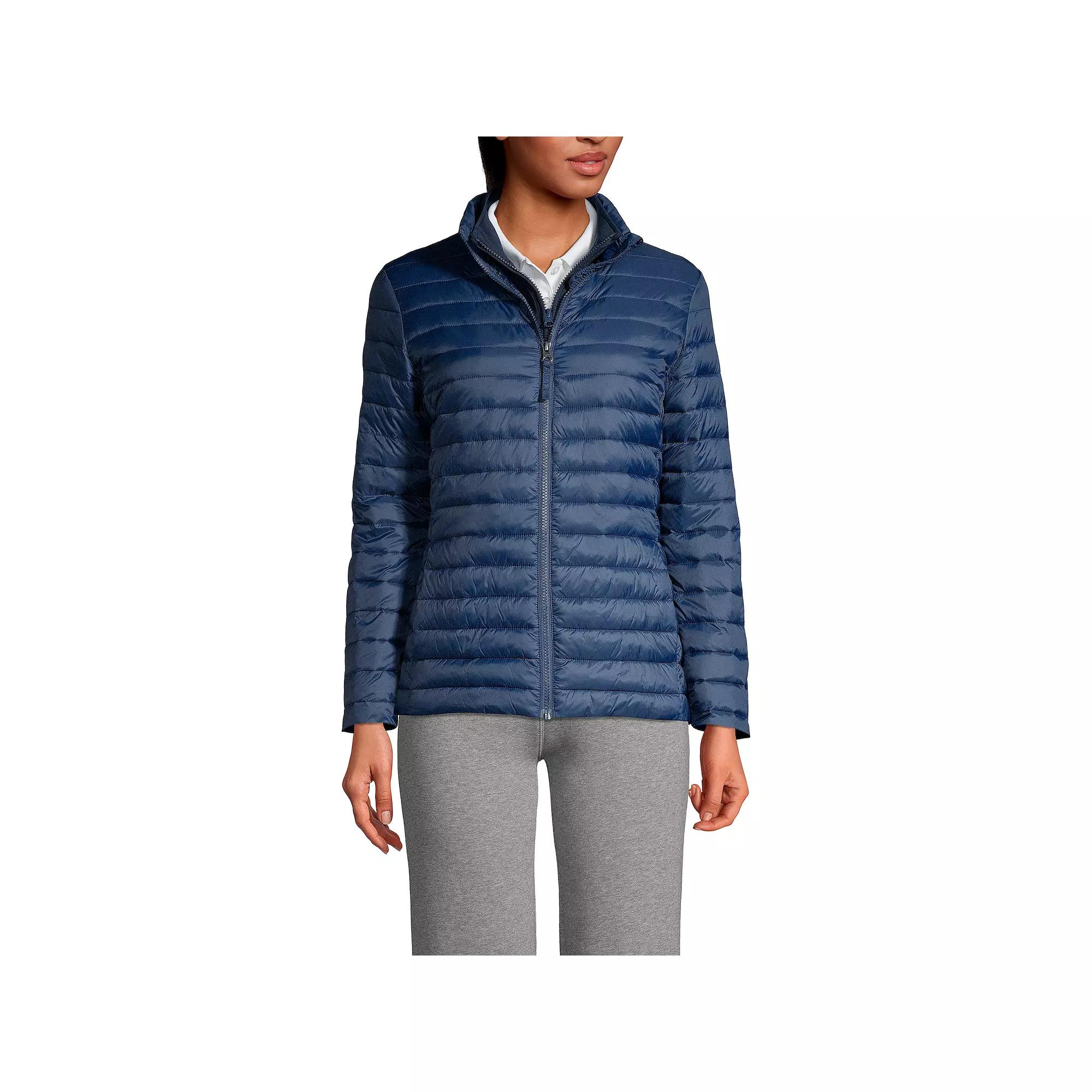 Women's Lands' End School Uniform ThermoPlume Jacket,  Product Image
