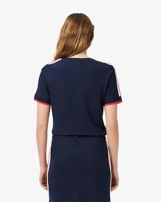 Women's Made In France Textured Piqué T-Shirt Product Image