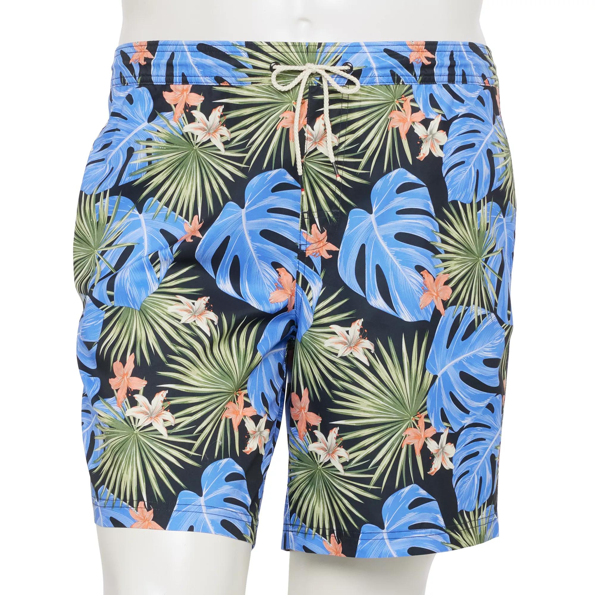 Big & Tall Dockers® 9-in. Swim Trunks, Men's,  Product Image