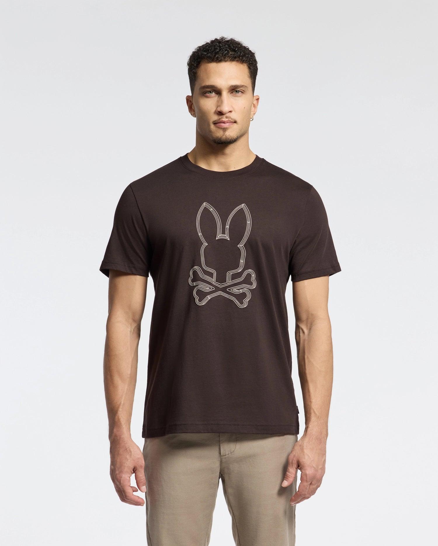 MENS MONARC FRONT BUNNY GRAPHIC TEE - B6U211E200 Male Product Image
