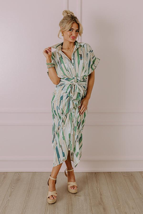 New York Loft Satin Midi Product Image