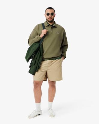 Men's Loose Fit Piqué Sweatshirt Product Image