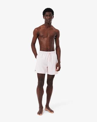 Mid Length Monochrome Swim Trunks Product Image