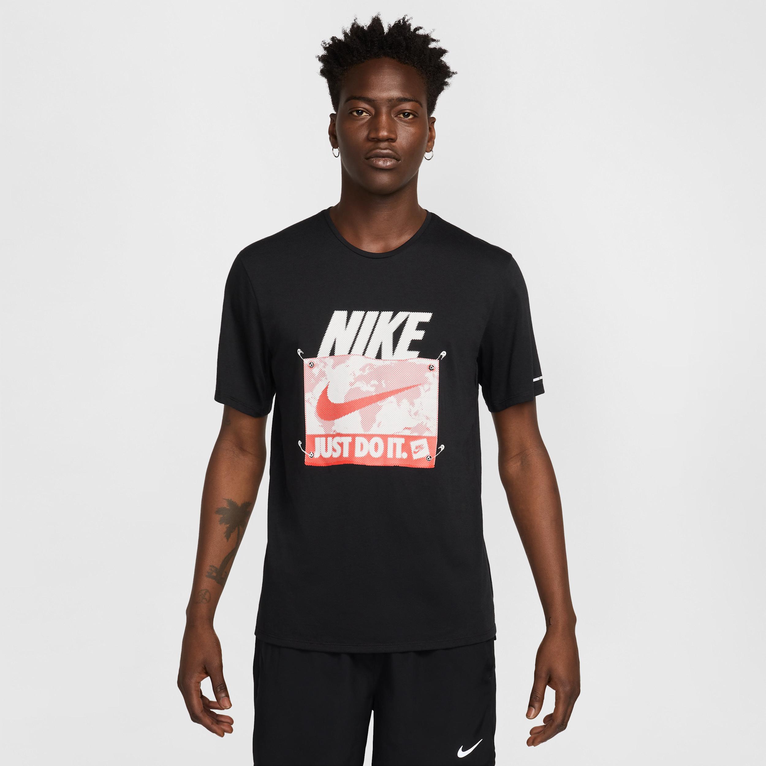 Nike Mens Rise 365 Run Energy Dri-FIT Running Short-Sleeve Top | HJ4158-121 Product Image