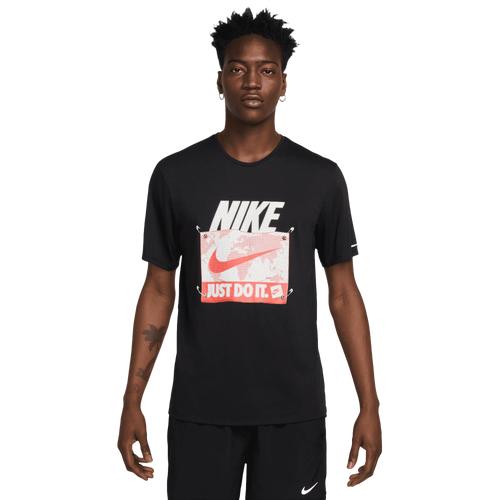 Nike Mens Rise 365 Run Energy Dri-FIT Running Short-Sleeve Top | HJ4158-121 Product Image