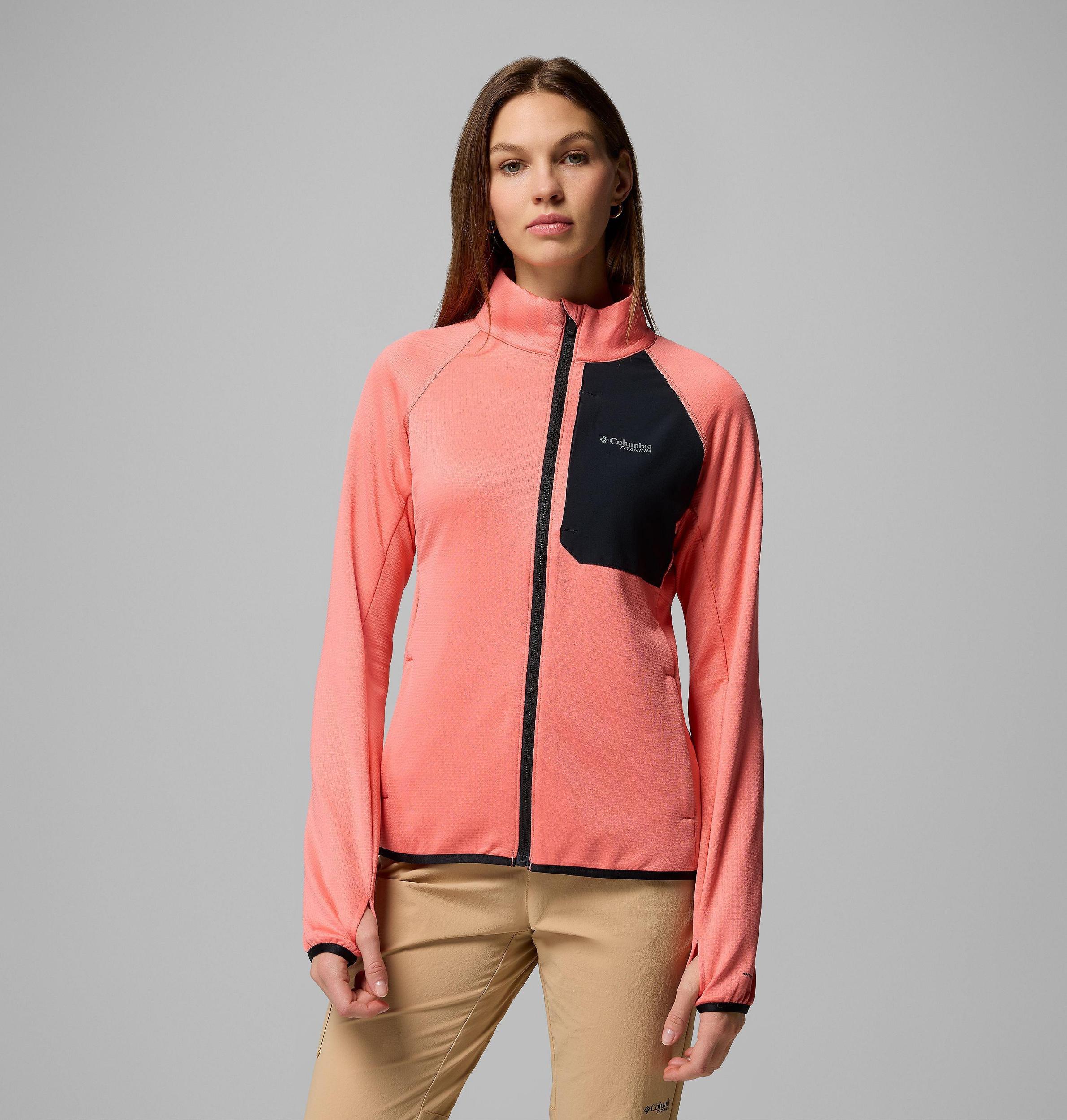 Columbia Womens Triple Canyon Grid Fleece Full Zip Jacket- Product Image