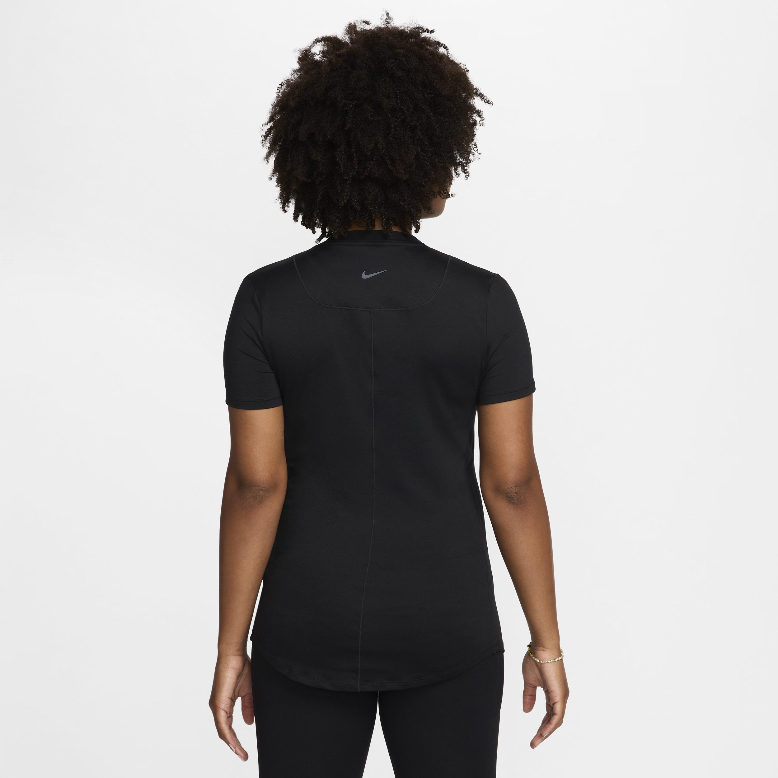 Nike Womens (M) One Dri-FIT Slim-Fit Short-Sleeve Top (Maternity) | FN5001-010 Product Image