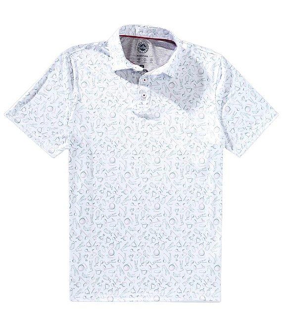 Flag and Anthem Linton Golf Scene Polo Shirt Product Image