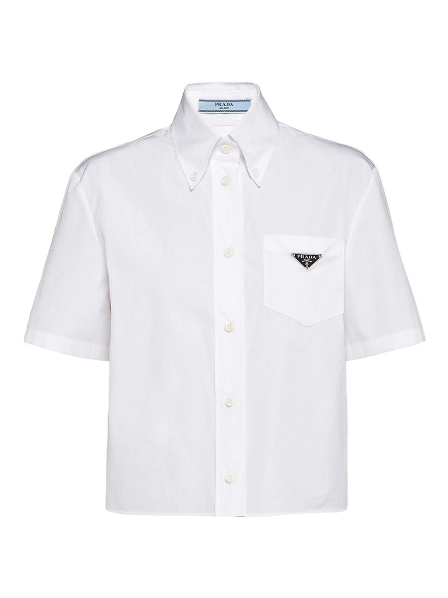 Womens Poplin Shirt Product Image