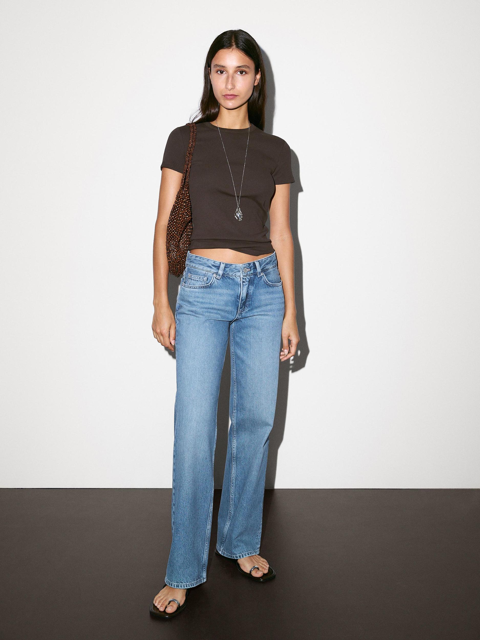 Short sleeve cotton blend T-shirt Product Image