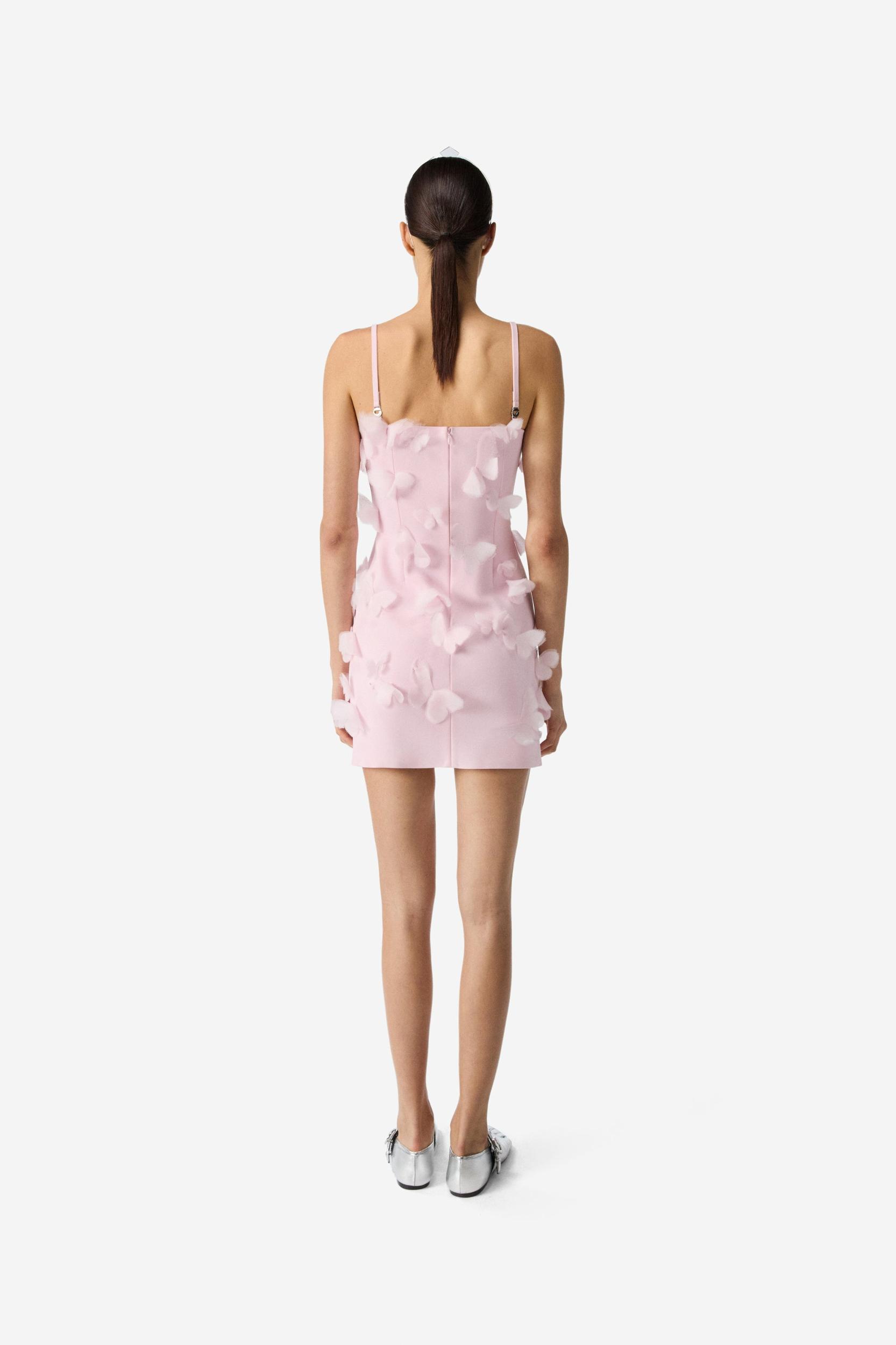 Scuba Butterfly Slip Dress Product Image