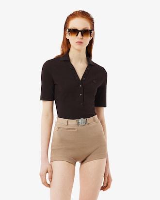 Runway Slim Fit Mini Piqué Polo Product Image