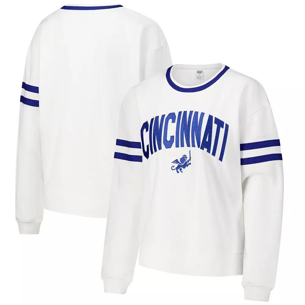 Women's Concepts Sport White FC Cincinnati Borough Long Sleeve T-Shirt,  Product Image