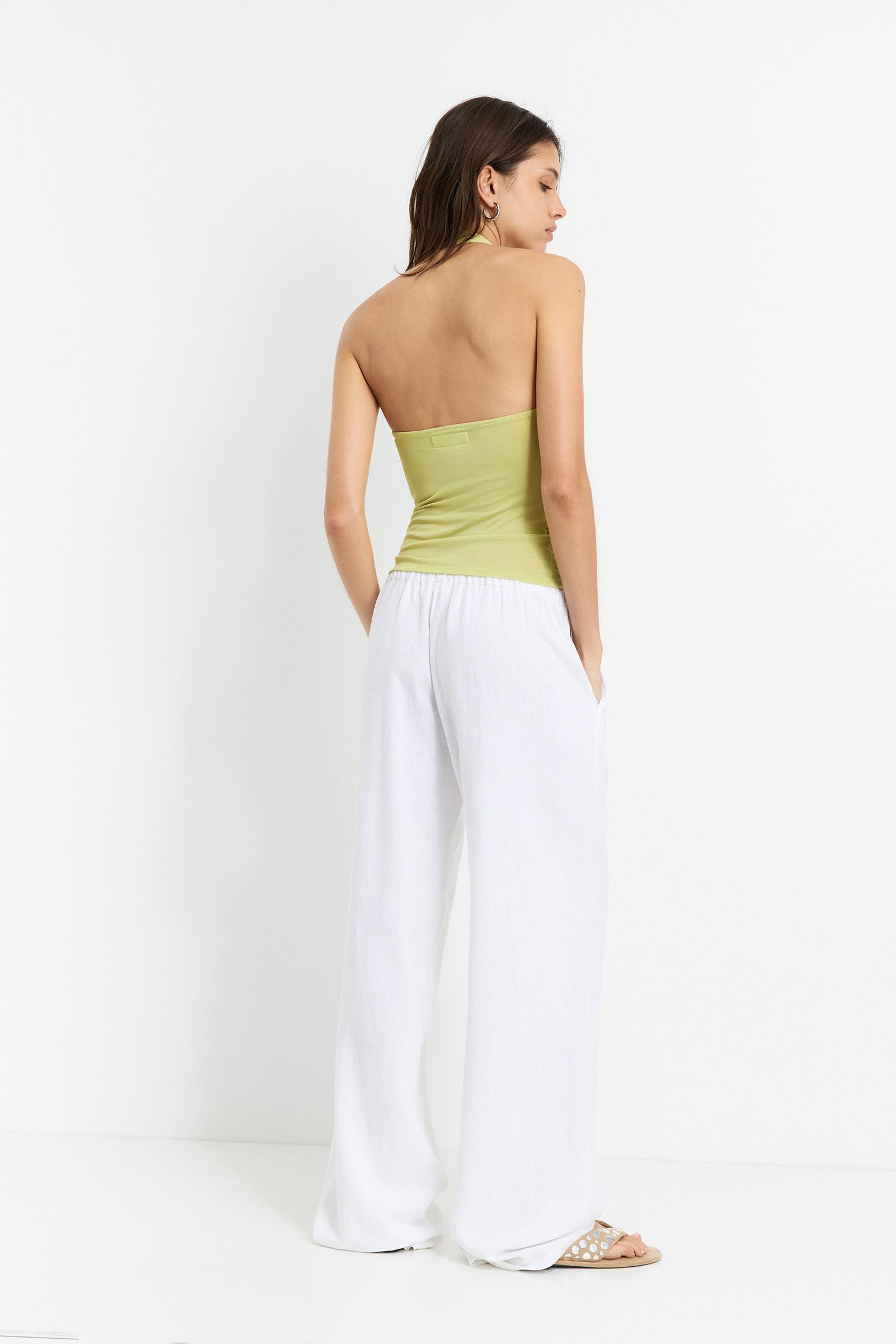 Draped halter top Product Image