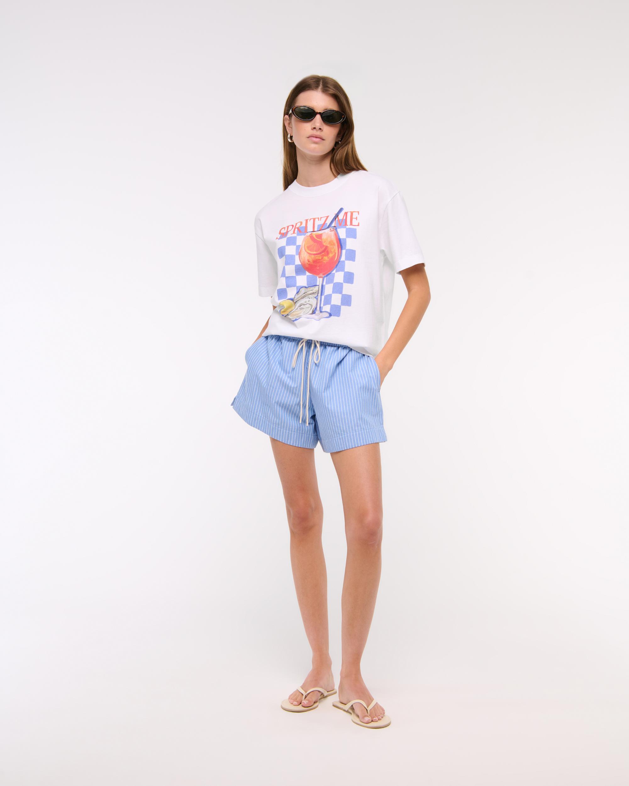 Oversized Spritz Me Graphic Tee Product Image