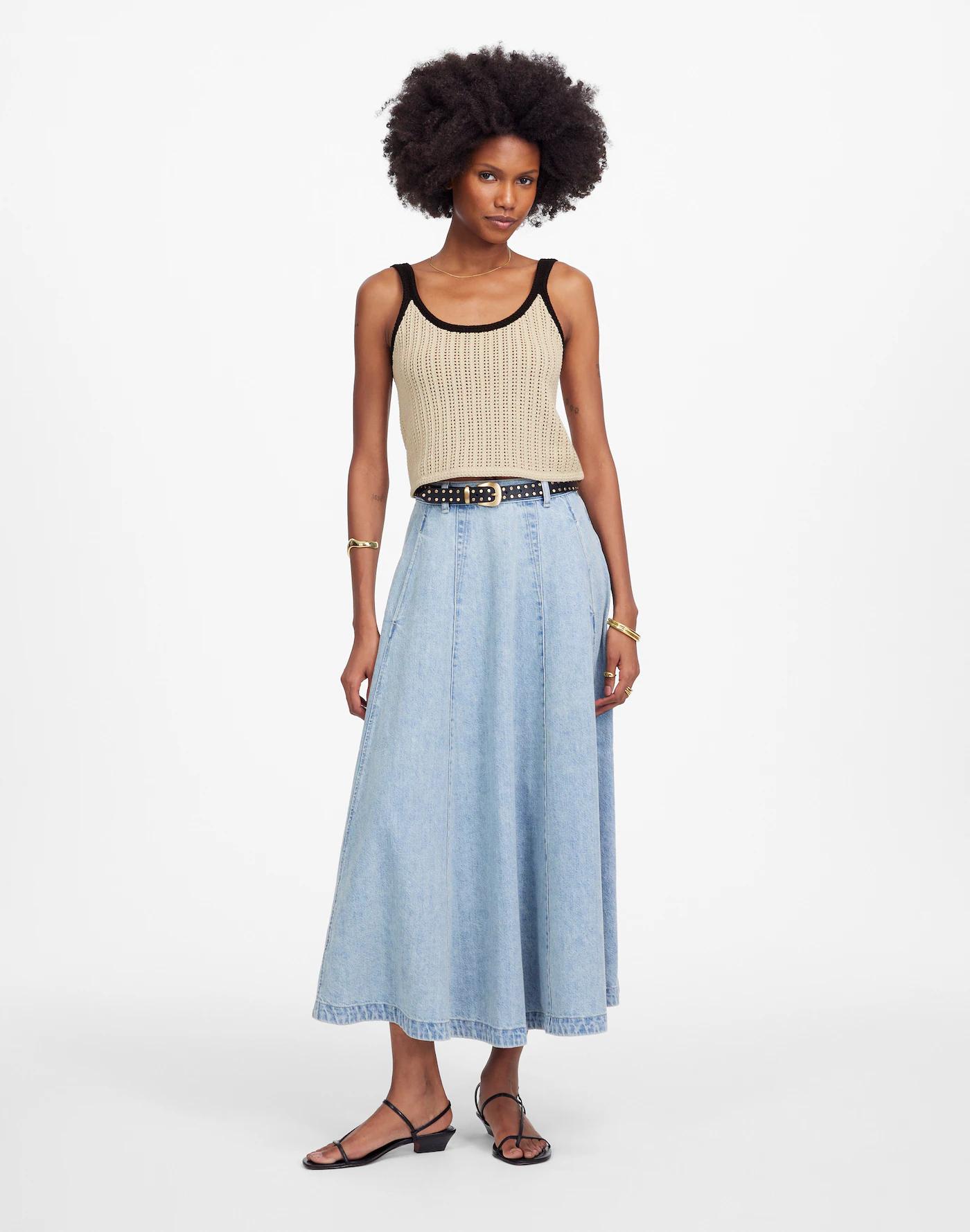 Open-Stitch Sweater Tank Product Image