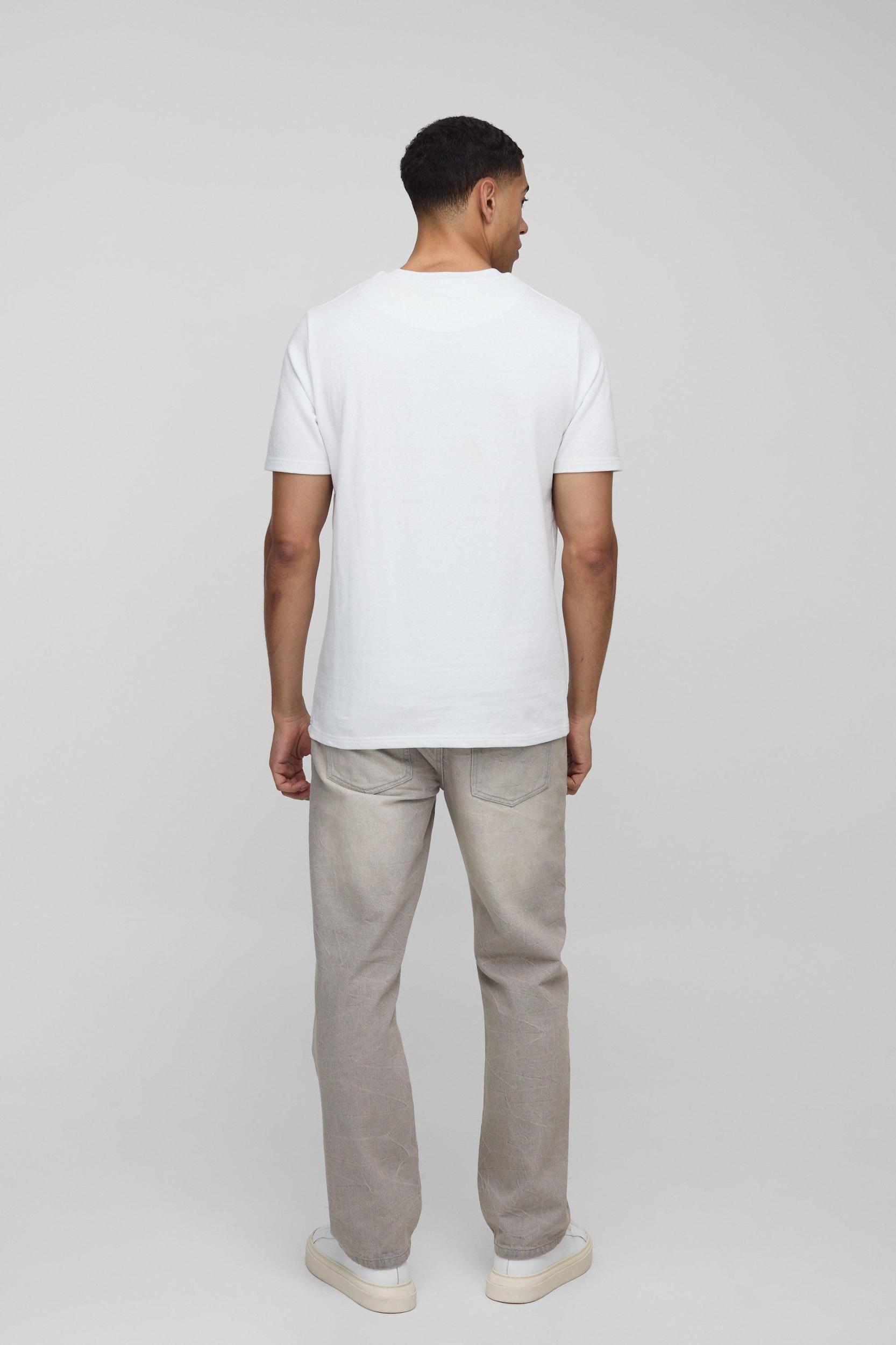 Slim Fit Heavyweight T-Shirt | boohooMAN USA Product Image
