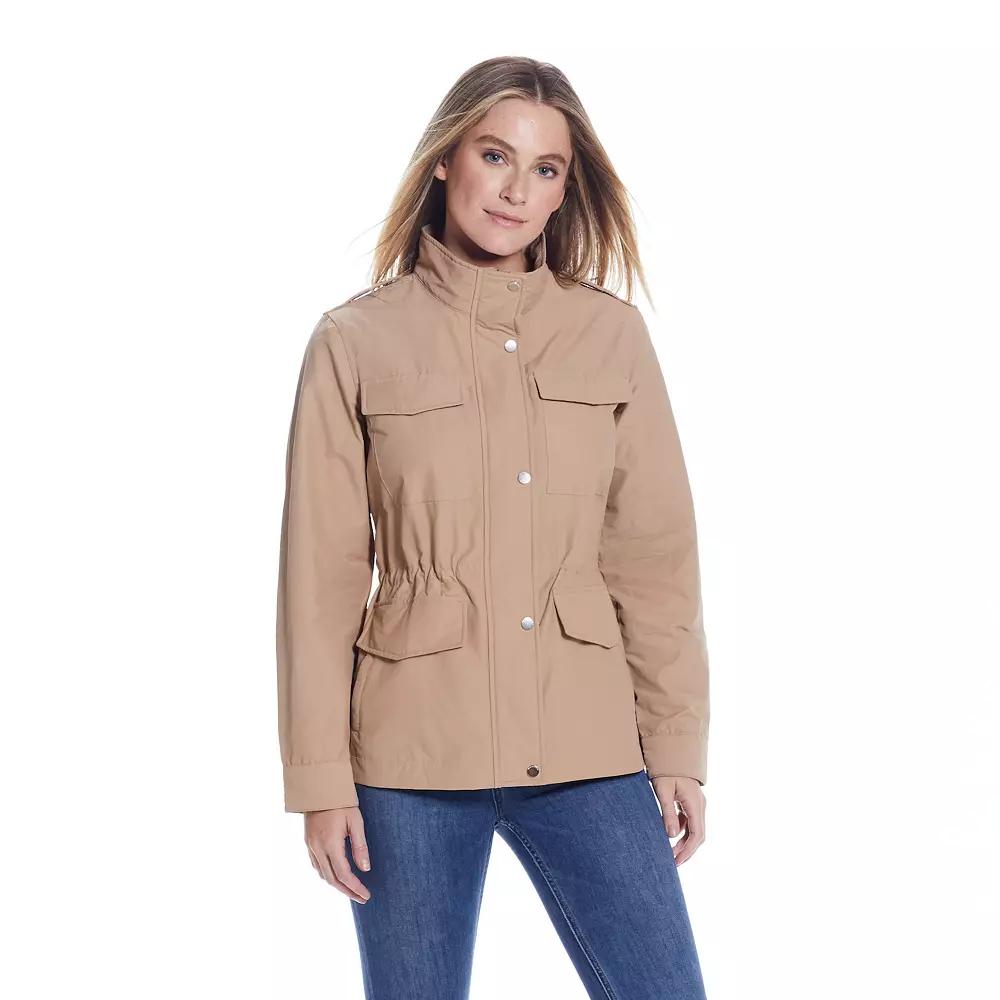 Women's Weathercast Utility Jacket, Size: Medium, Hazelnut Product Image
