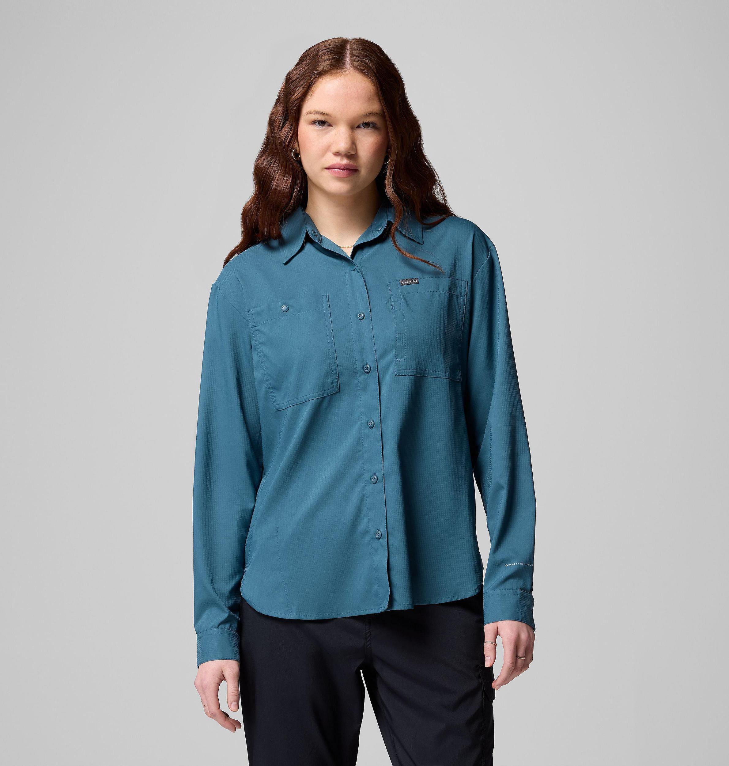 Columbia Womens Silver Ridge Utility Long Sleeve Shirt- Product Image
