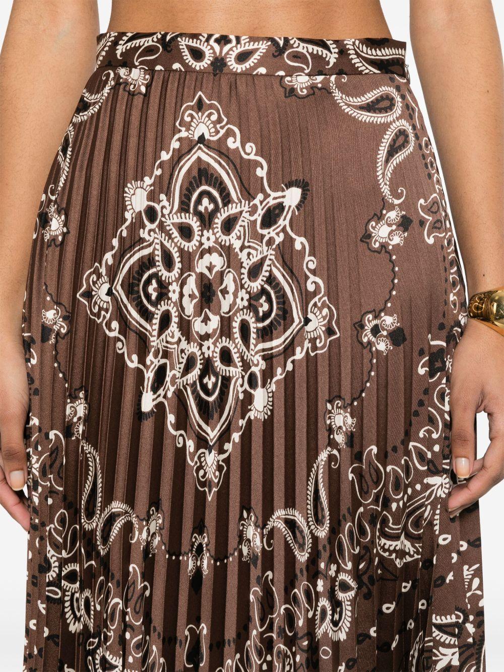 pleated maxi skirt Product Image