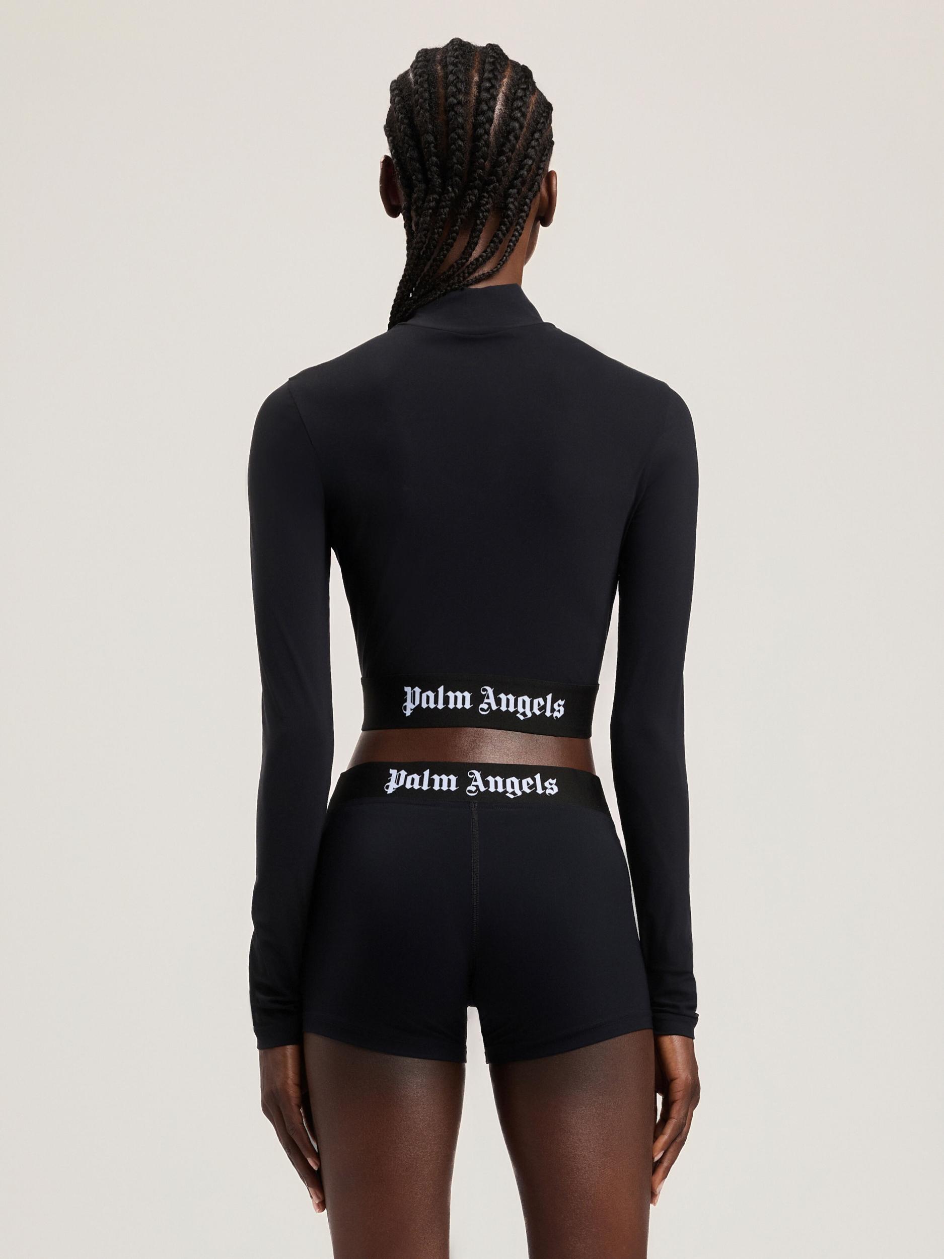 Classic Logo Long-Sleeved Mockneck Top Product Image