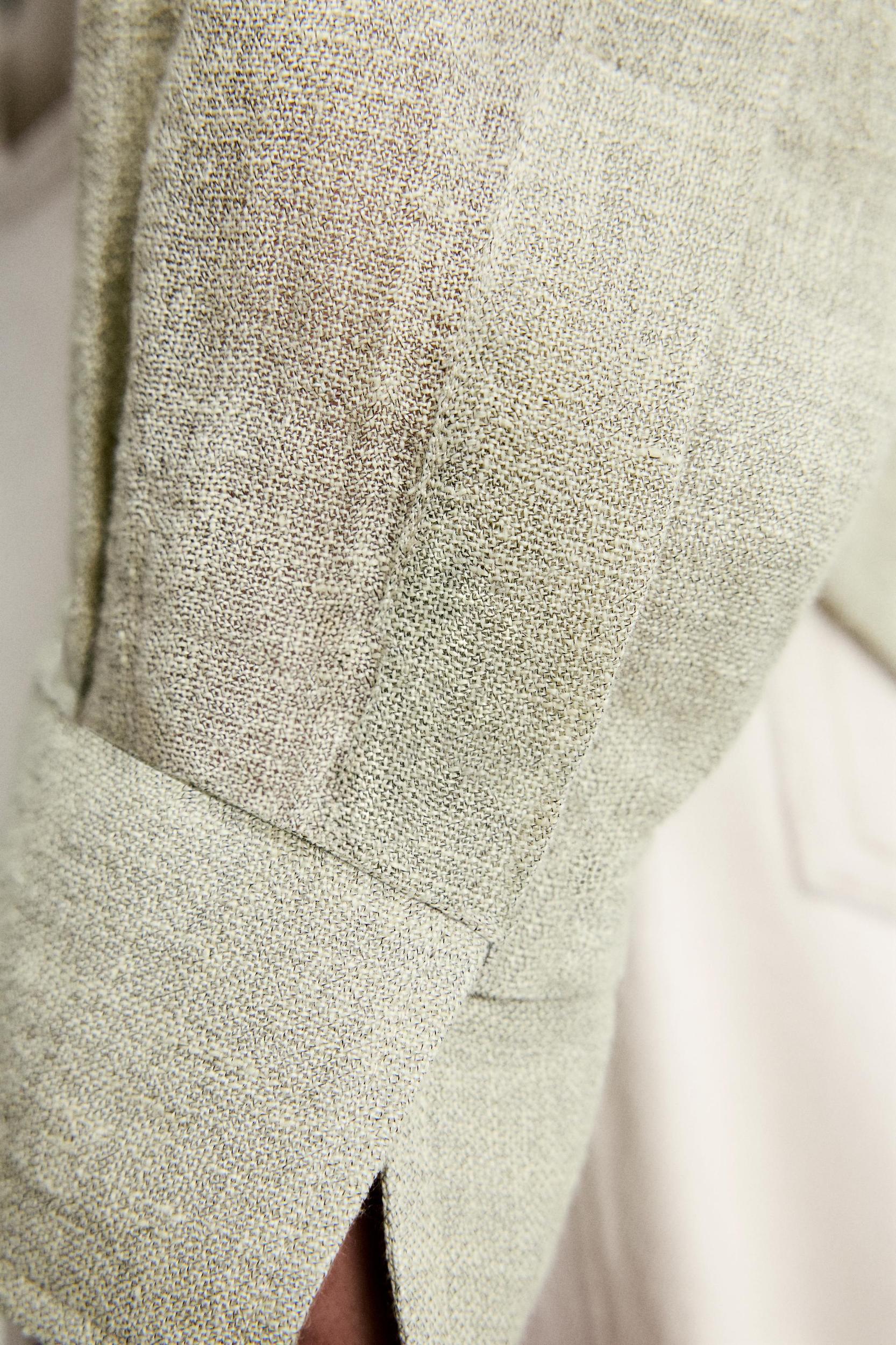 RELAXED FIT LINEN BLEND SHIRT Product Image