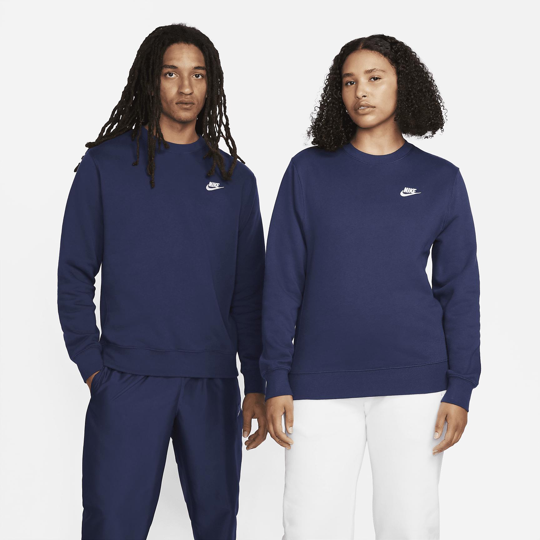 Mens Nike Sportswear Club Fleece Crew | BV2662-410 Product Image