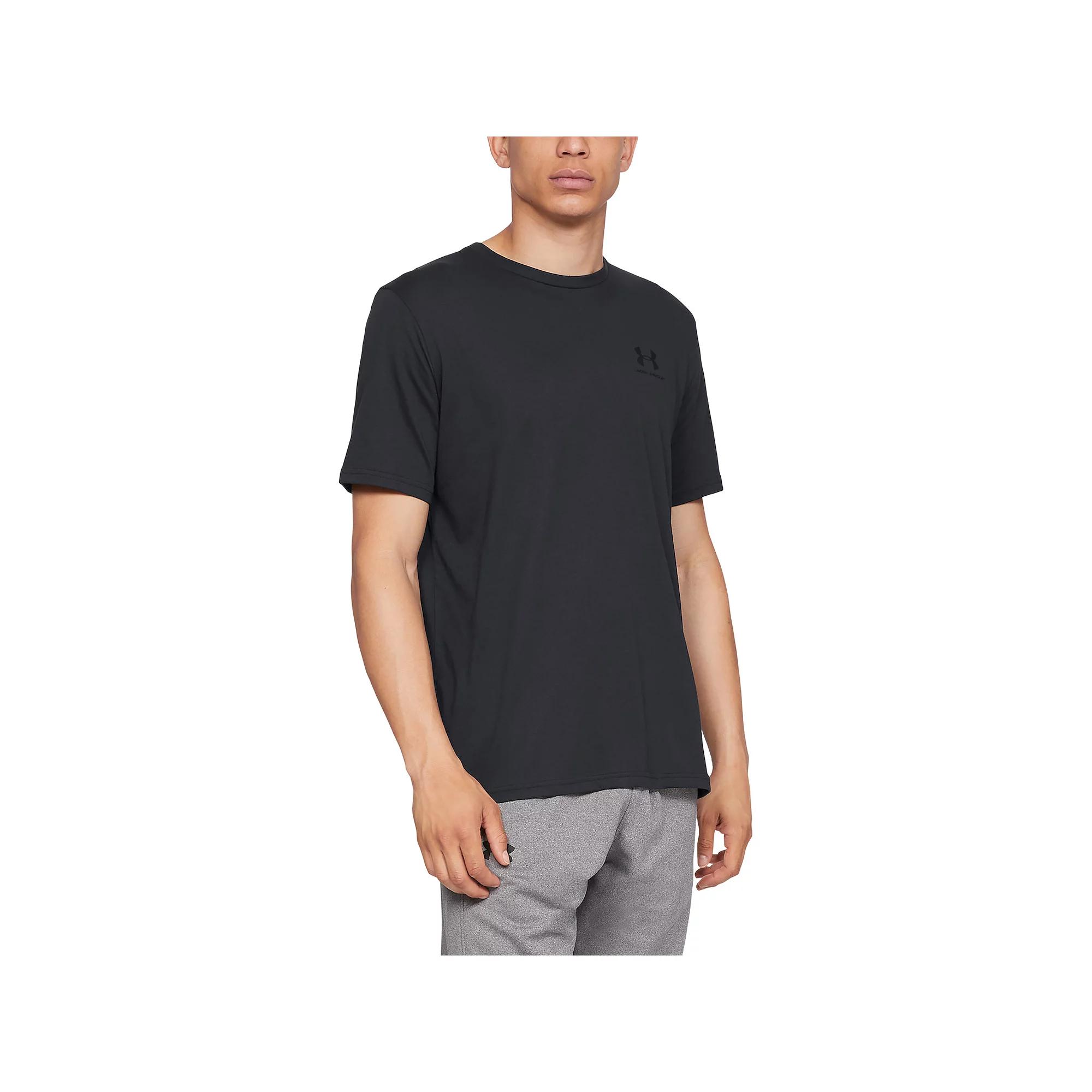 Men's Under Armour Sportstyle Tee, Size: Small, Black Product Image