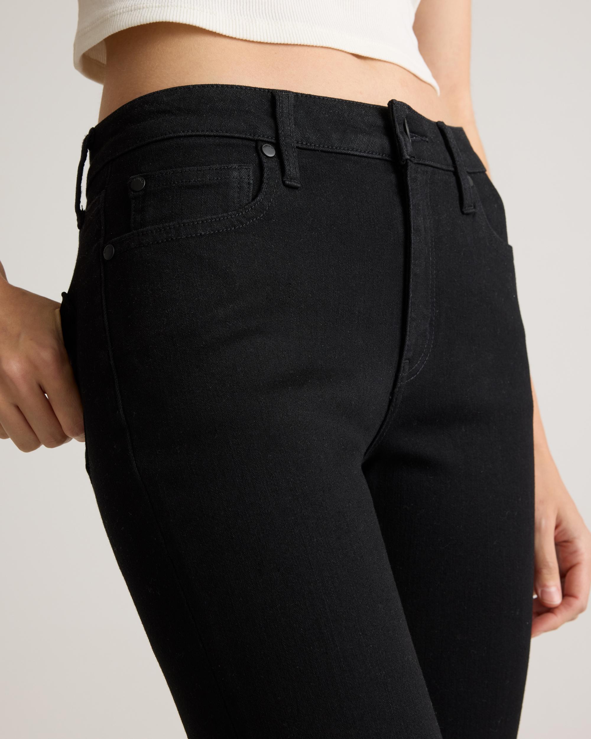 Quince | Women's Luna Stretch Flare Jeans Organic Cotton Product Image