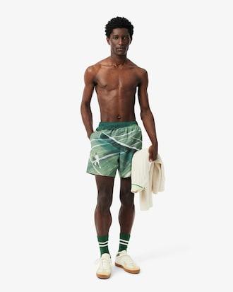 Mid Length Quick-Dry Swim Trunks Product Image