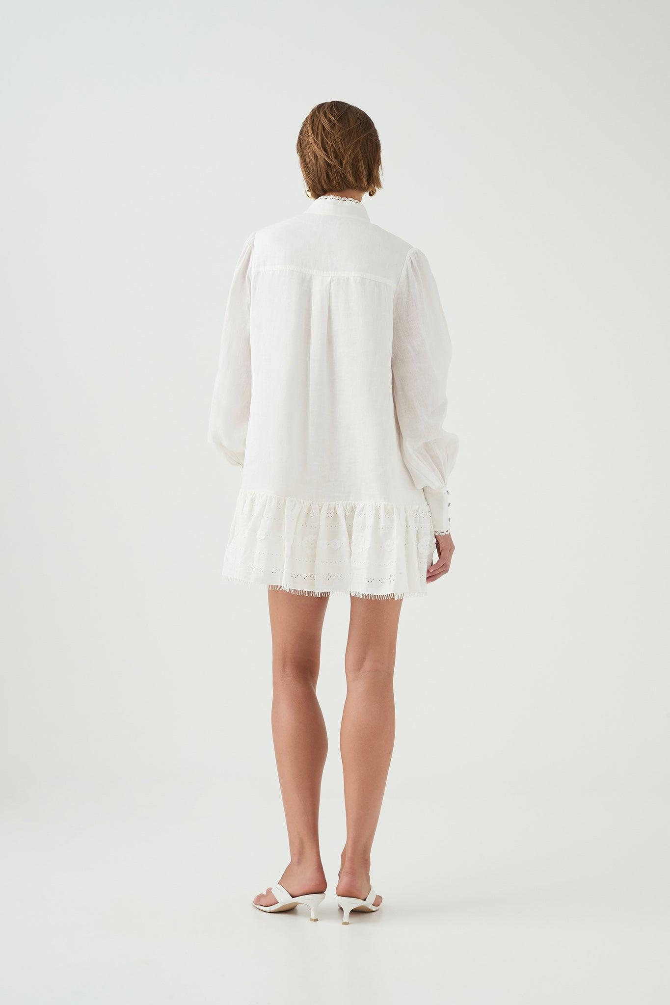 Cloud Embroidered Dress Product Image