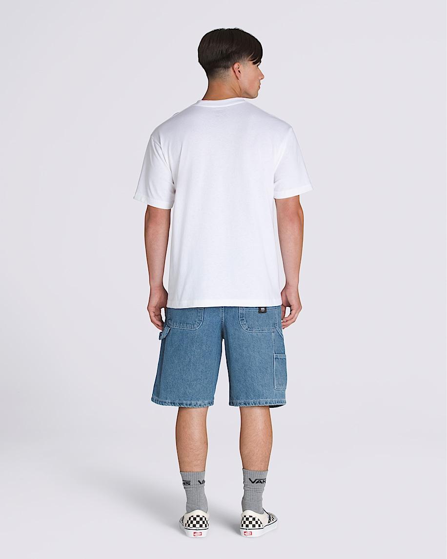 Drill Chore Loose Denim 22'' Shorts in Stonewash Blue| Vans US Product Image