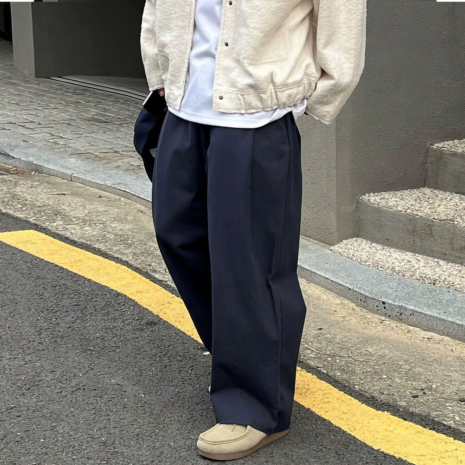RT No. 10875 WORKWEAR CASUAL STRAIGHT PANTS Product Image