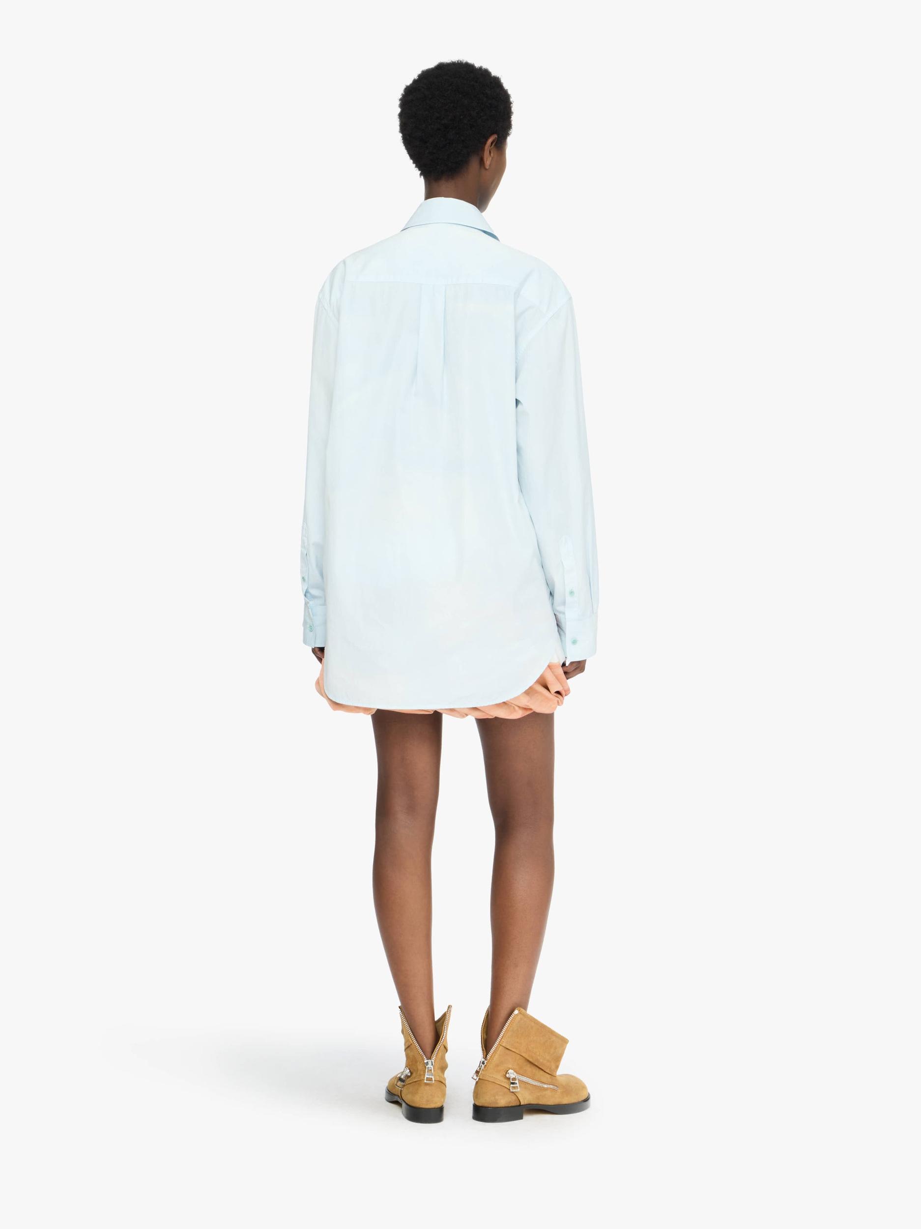 PEPLUM DRAPE SHIRT Product Image