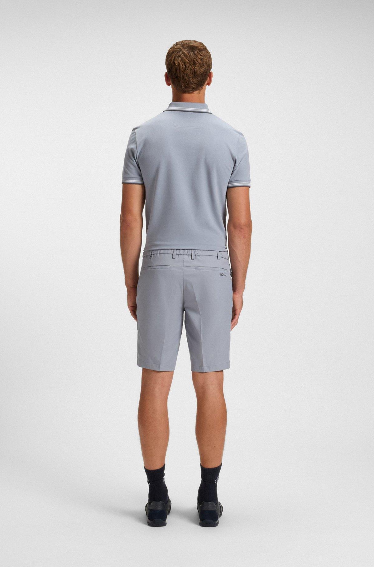 Water-repellent shorts with easy-iron finish Product Image