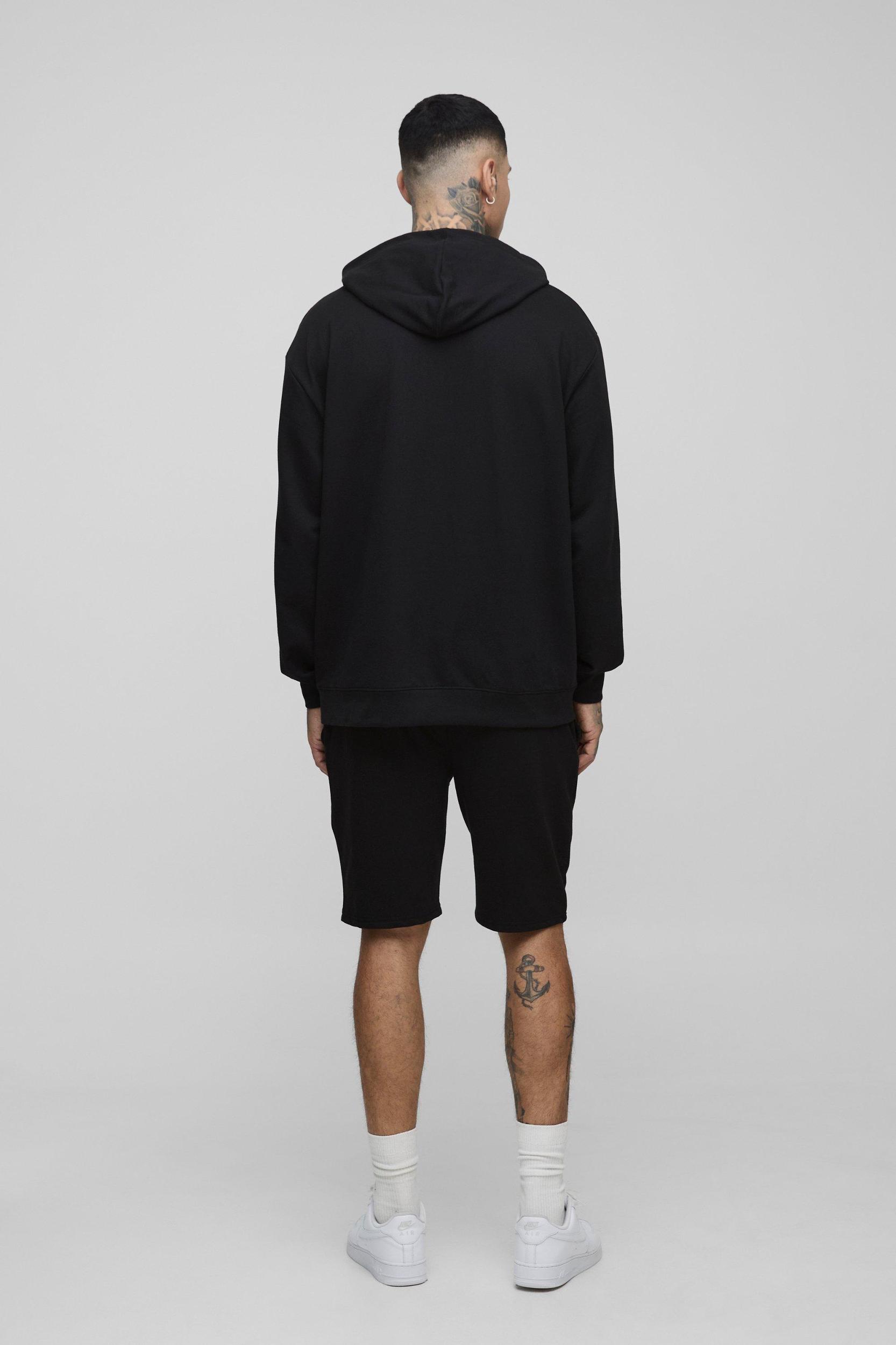 Tall 260GSM Loopback Slim Fit Basic Shorts | boohooMAN USA Product Image