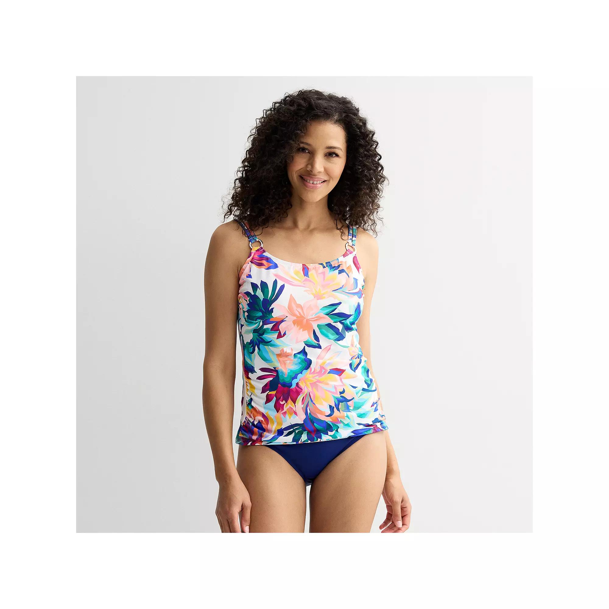 Womens Bal Harbour Ring Tankini Top Product Image