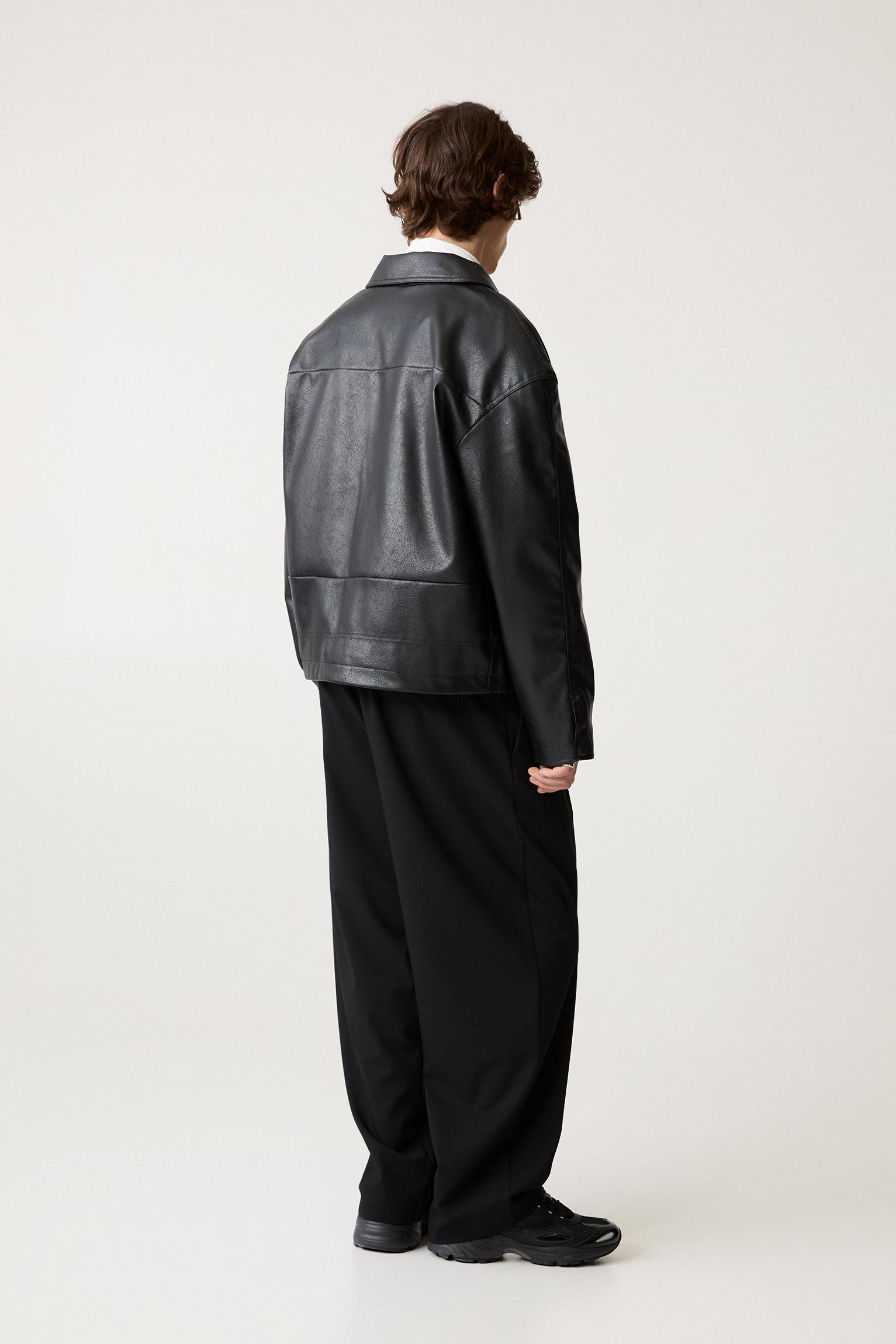 Faux leather jacket Product Image
