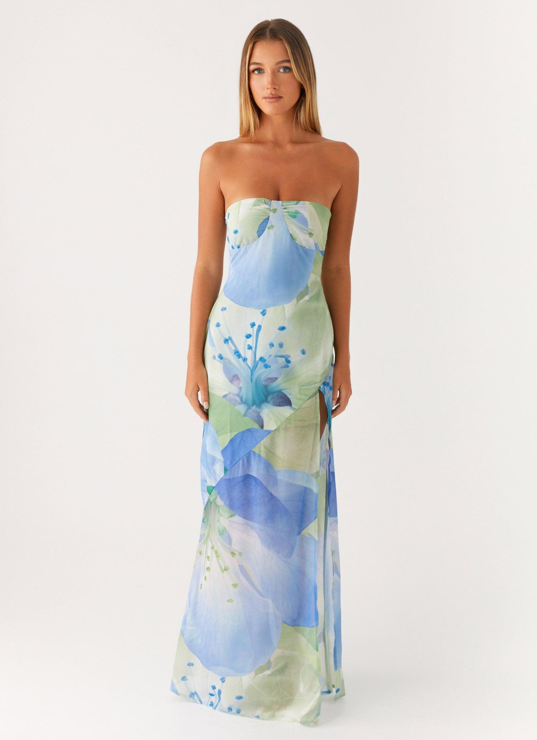 Lawson Maxi Dress - Flower Print Product Image