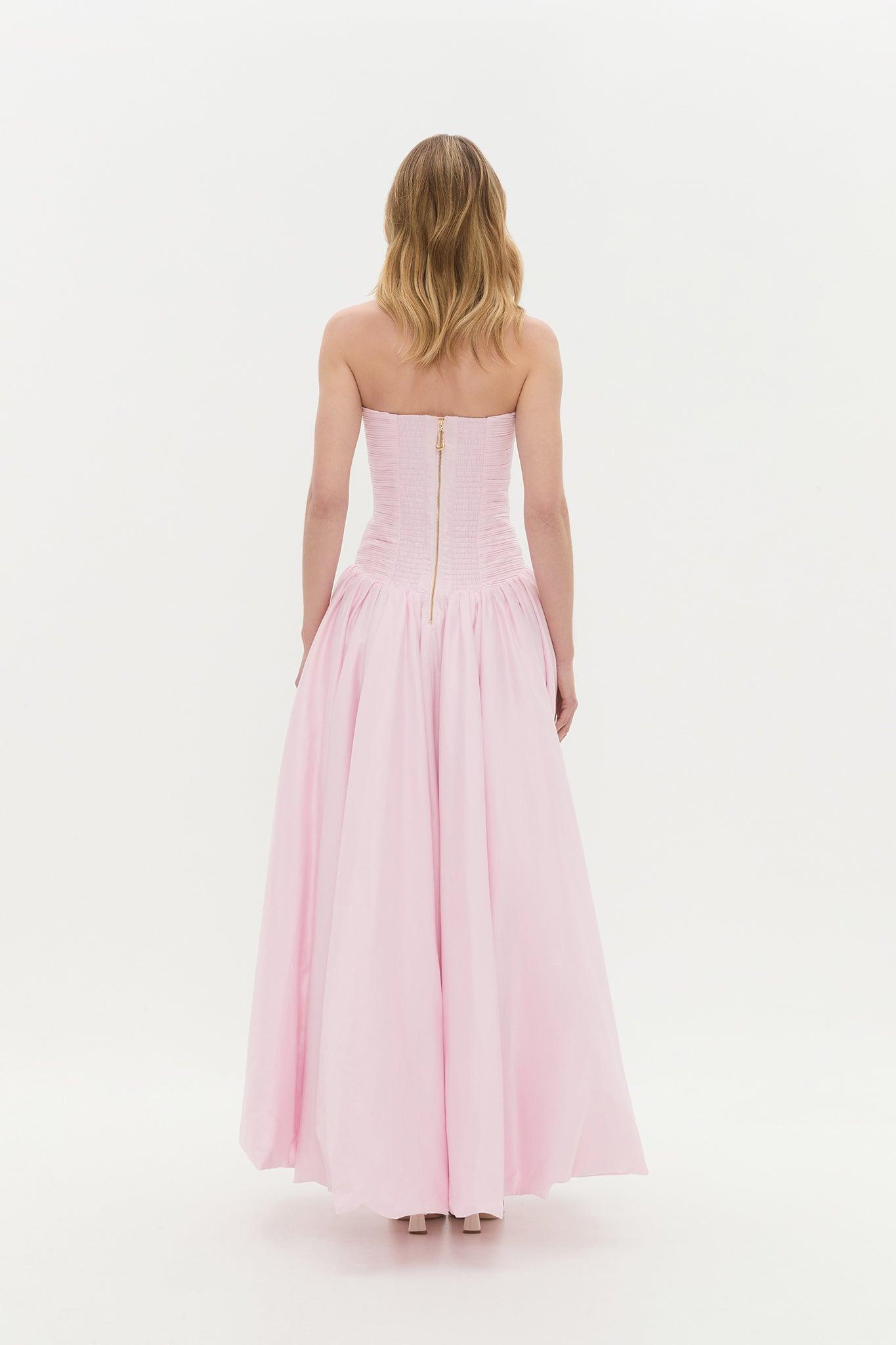 Violette Bubble Hem Maxi Dress Product Image