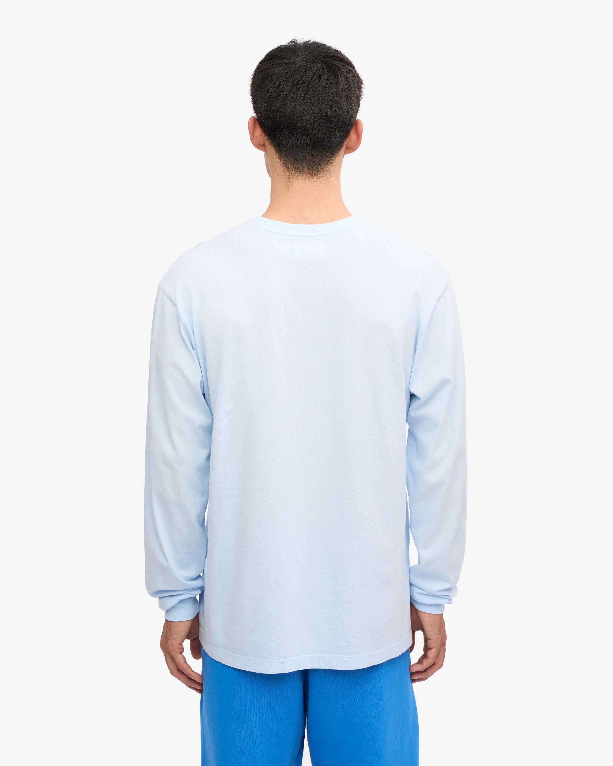 Oversized Organic LS T-Shirt - Polar Blue Product Image