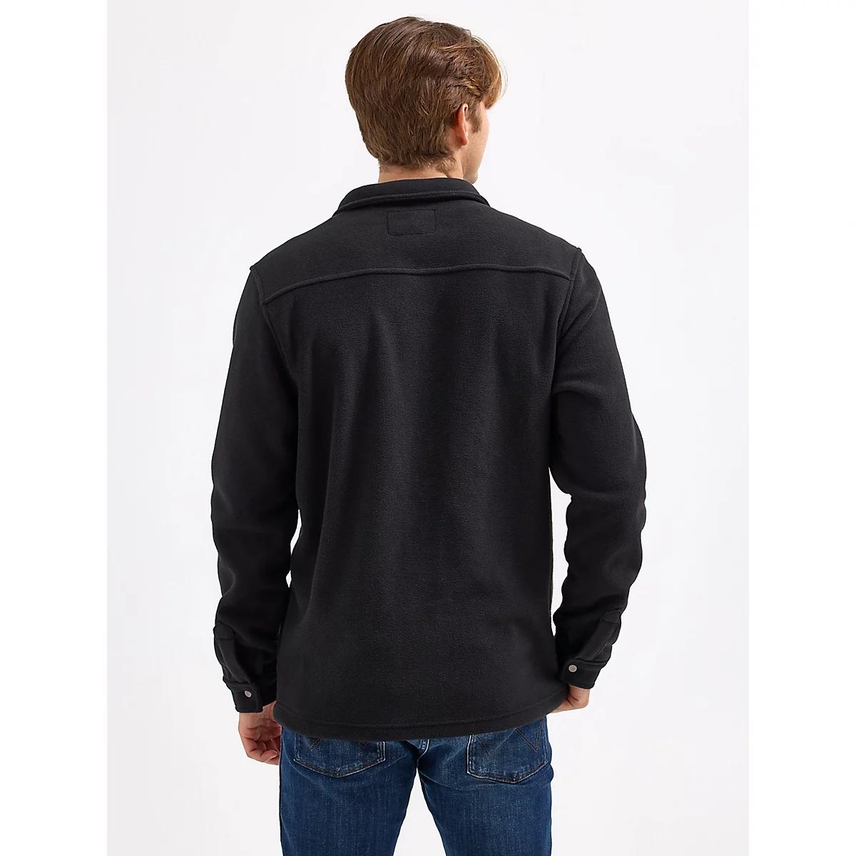 Men's Wrangler Collegiate Fleece Western Snap Jacket | Men's JACKETS & OUTERWEAR | Wrangler® Product Image