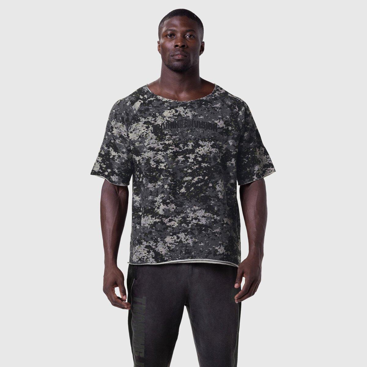 1114. Vintage Raw Hem Pump Cover - Pixel Camo Product Image