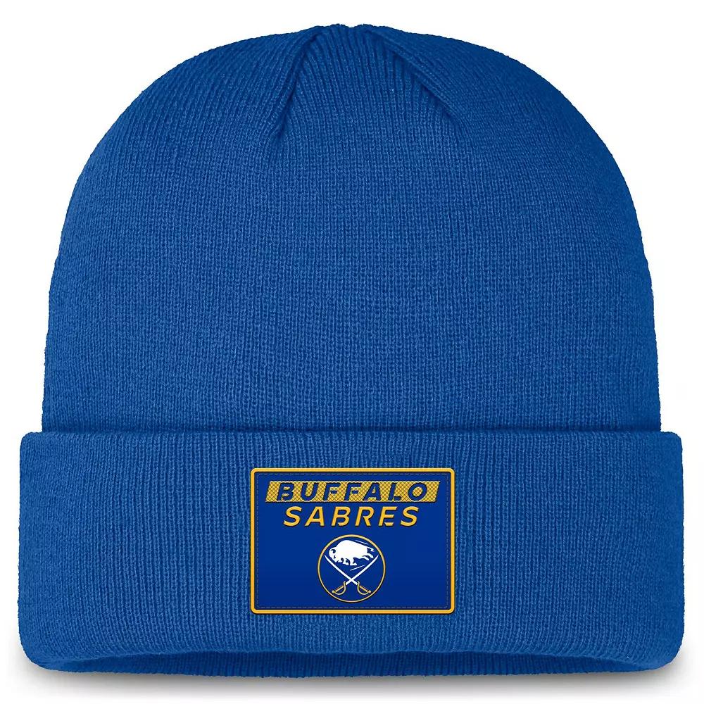 Men's Fanatics Blue Toronto Maple Leafs Authentic Pro Cuffed Knit Hat, Mpl Blue Product Image