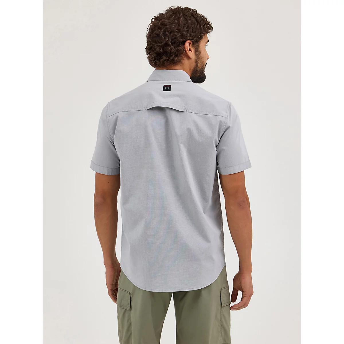 Wrangler ATG™ Men's Cedar Zip Pocket Shirt in Silt Product Image
