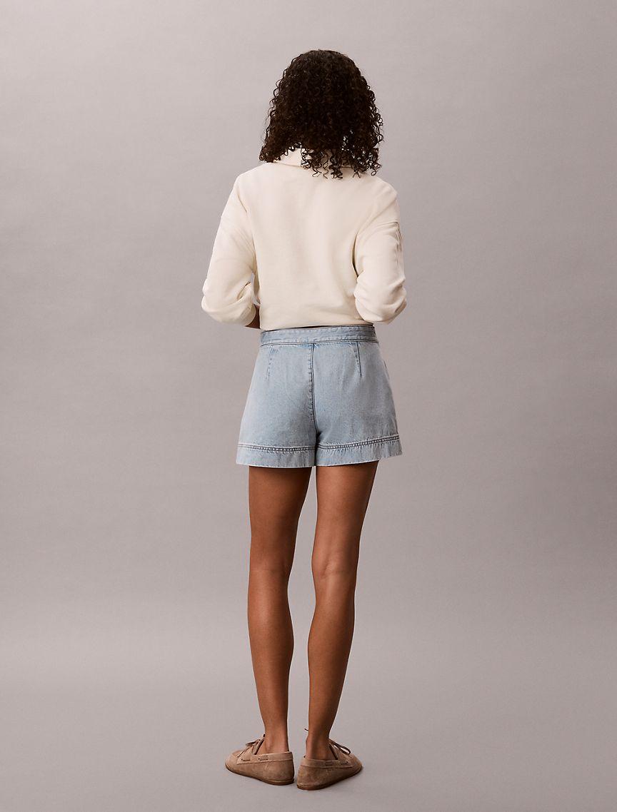 Denim Utility Shorts Product Image