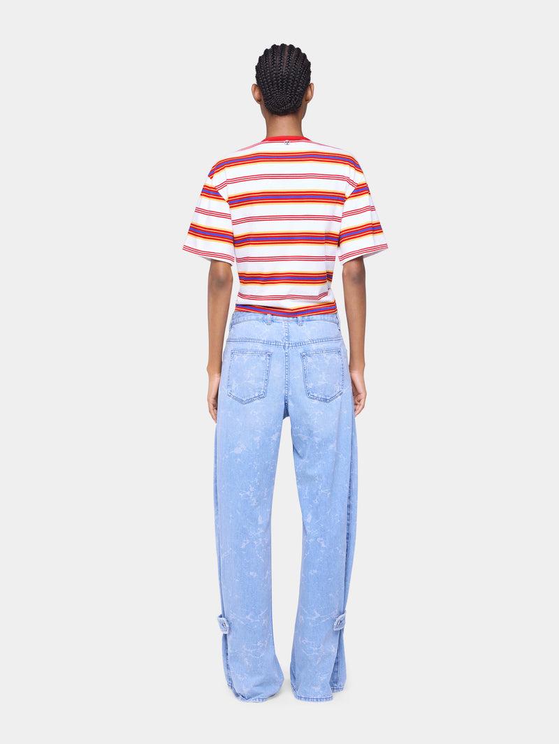 CROPPED T-SHIRT IN COTTON Product Image